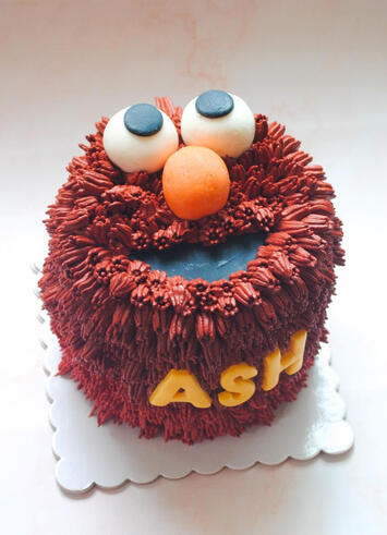 Elmo Cake