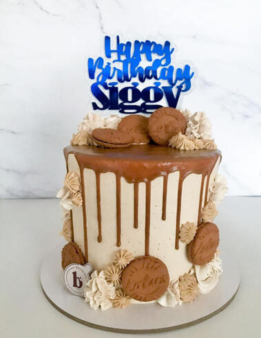 Biscoff Overload Drip Cake