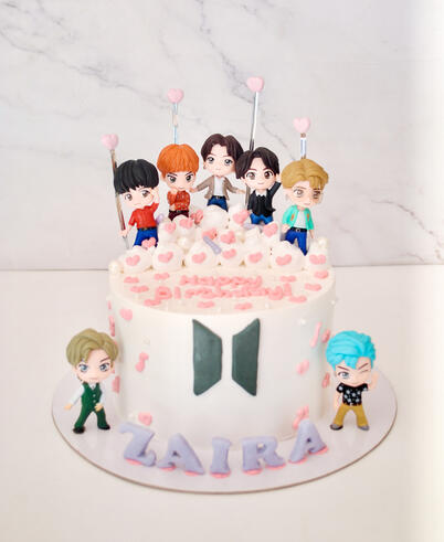 BTS Dynamite Center Stage theme
